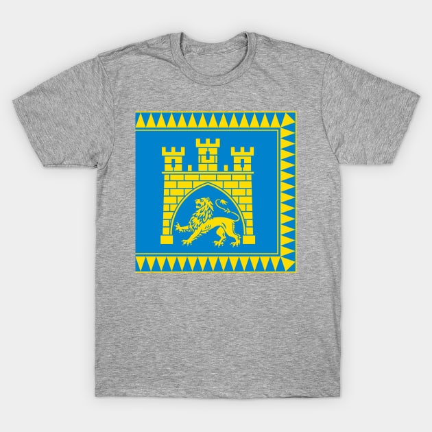 Flag of Lviv, Ukraine T-Shirt by brigadeiro